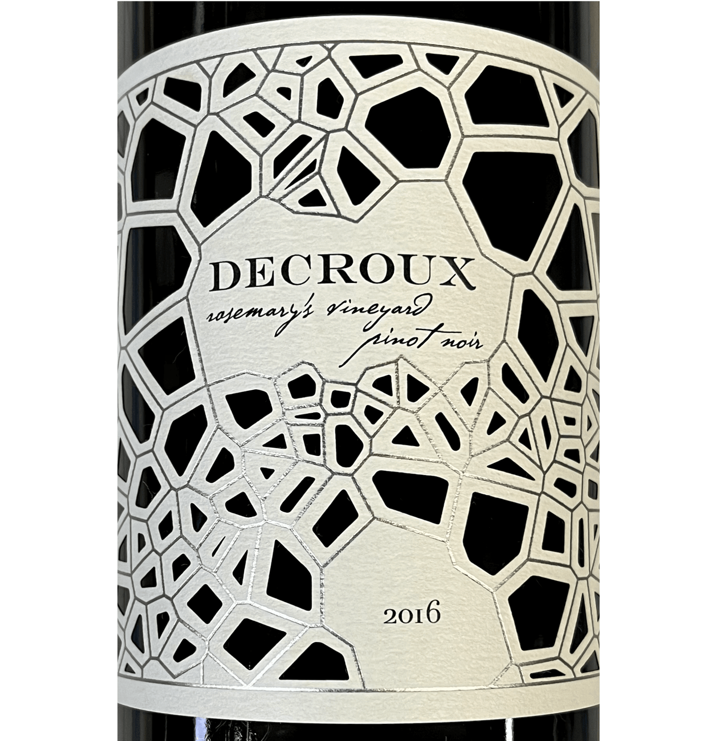 2016 Decroux Rosemary Vineyard Arroyo Pinot Noir