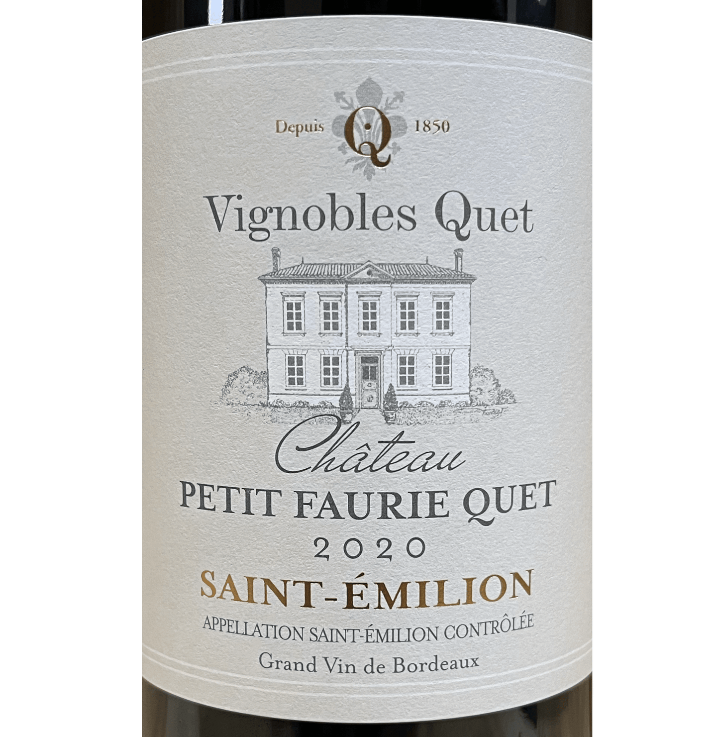 2020 Chateau Petit Faurie Quet St Emilion - Red