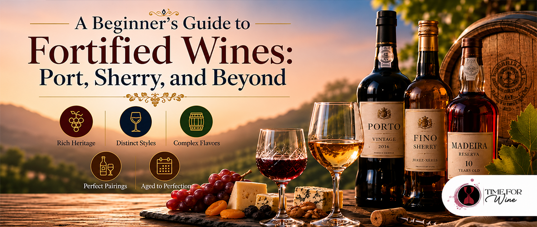 A Beginner's Guide to Fortified Wines: Port, Sherry, and Beyond