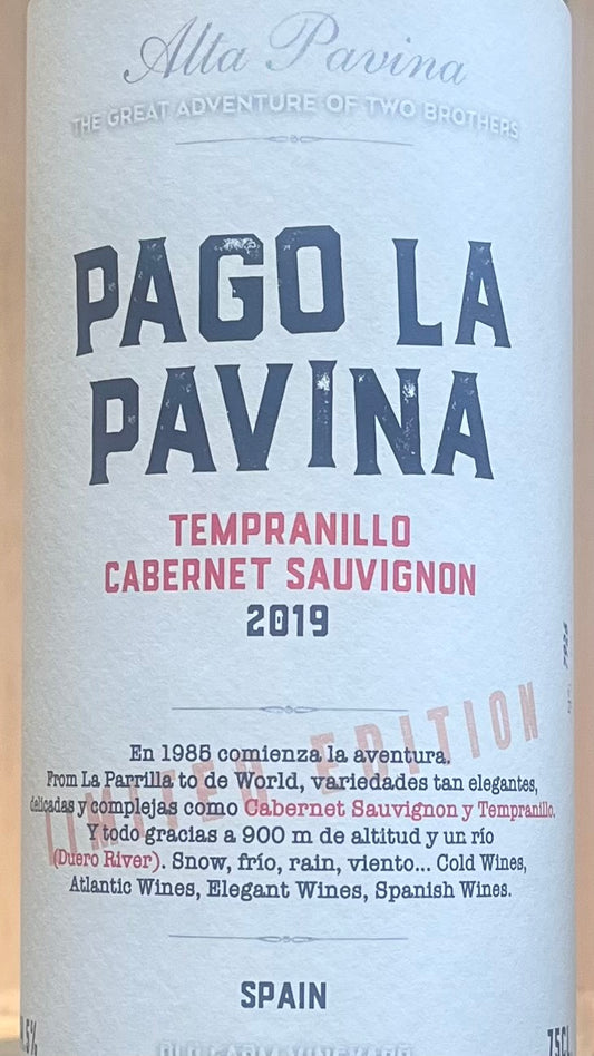 2019  Pago La Pavina Alta Blend Red