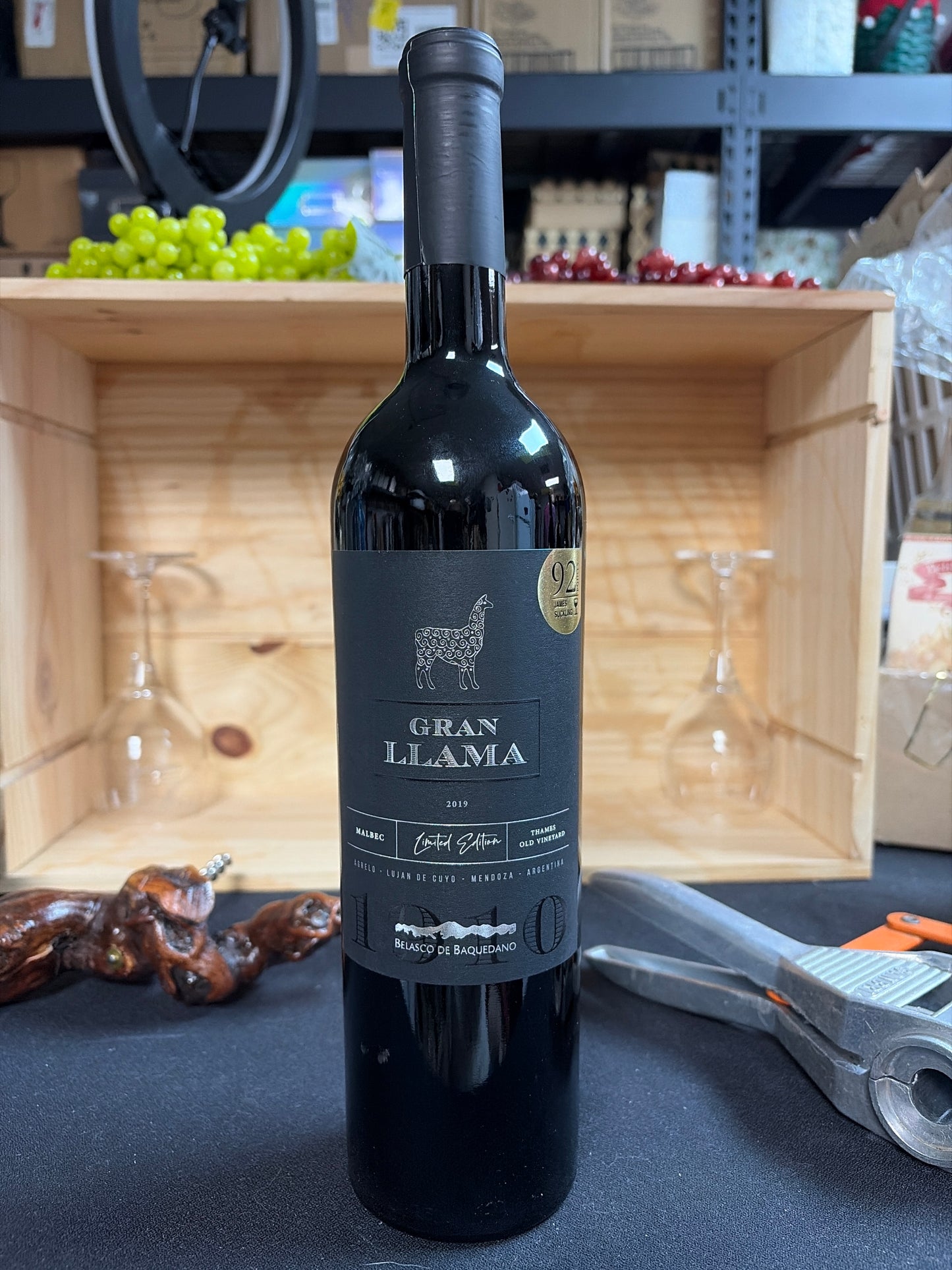 2019  Gran Llama Malbec Belasco