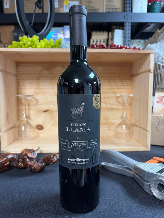 2019  Gran Llama Malbec Belasco