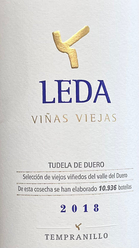 2018  Leda  Castilla Y Leon Vinas Viejas Tempranillo